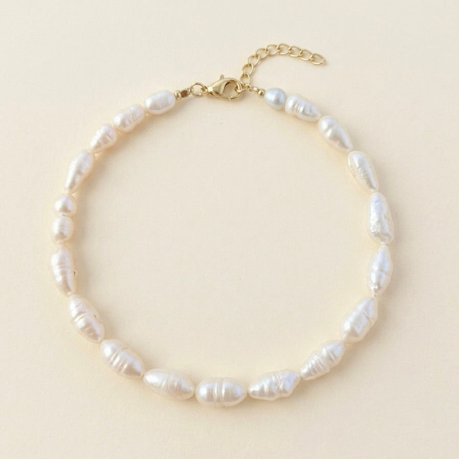 צמיד פנינים אלגנט